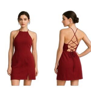 Maddy…k strappy back mini dress